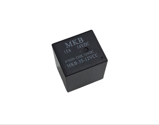 Rele Automotivo 1 Contato Duplo 12vcc 15a 5 pinos (MKB-3S-12VCC) - MAN-PROT-RELAY-134365 - Comecx Labs