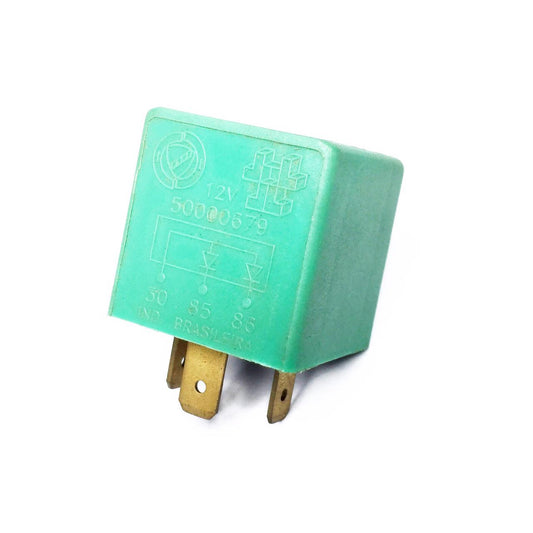 Rele Auxiliar 12V 3 pinos Verde FIAT (50000679) - MAN-PROT-RELAY-25549 - Comecx Labs