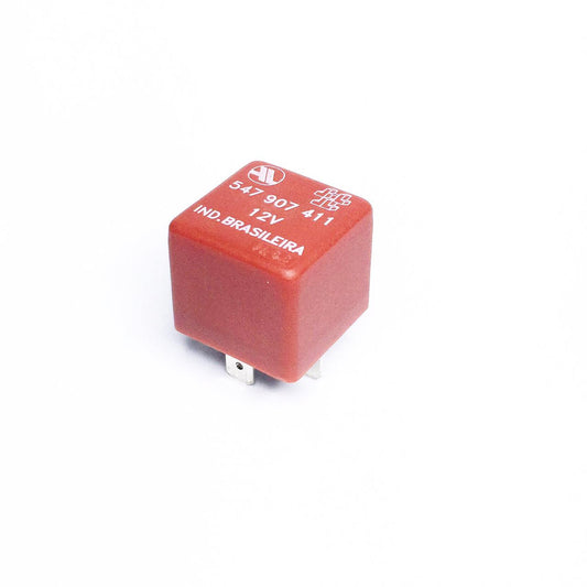 Rele de Potência FORD 12V 4 Pinos Vermelho (547907411) - MAN-PROT-RELAY-25457 - Comecx Labs