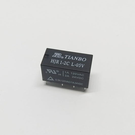 Rele Duplo 5V 2A 8 pinos (HJR1-2CL-05V) - MAN-PROT-RELAY-1511 - Comecx Labs