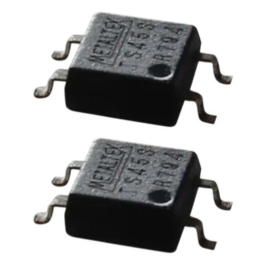 Relé Óptico 4 Pinos SOP-4 100mA (TS45S) SMD Metaltex - MAN-PROT-RELAY-241388 - Comecx Labs