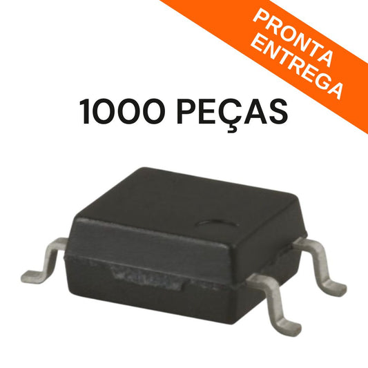 Rolo 1.000 Peças - Relé 4 Pinos AQY282SX 60V 500mA SOP-4 SMD - MAN-PROT-RELAY-213784 - Comecx Labs