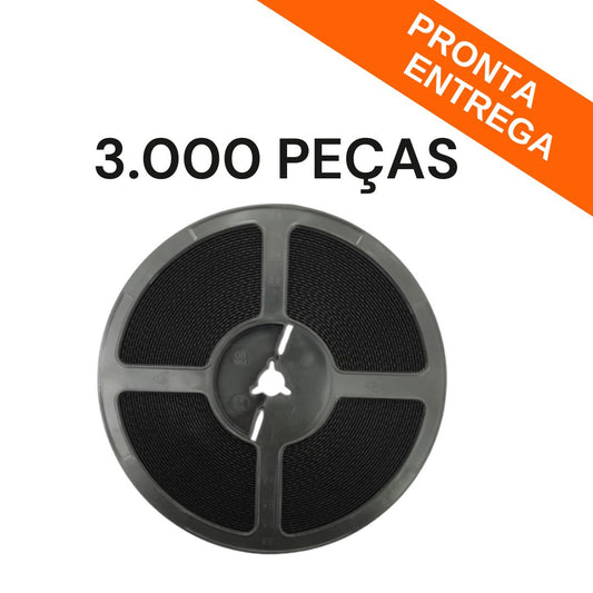 Rolo 3.000 Peças - Diodo de Comutação BAV99 SOT-23-3 100V 300mA (Diodes) SMD - SEMI-240028 - Comecx Labs