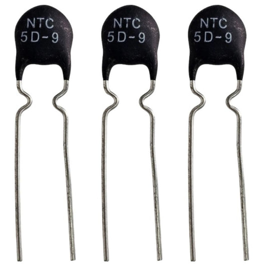 Sensor de Temperatura NTC 5D-9 5R Termistor 5D9 9mm - COMP-SNS-95419 - Comecx Labs