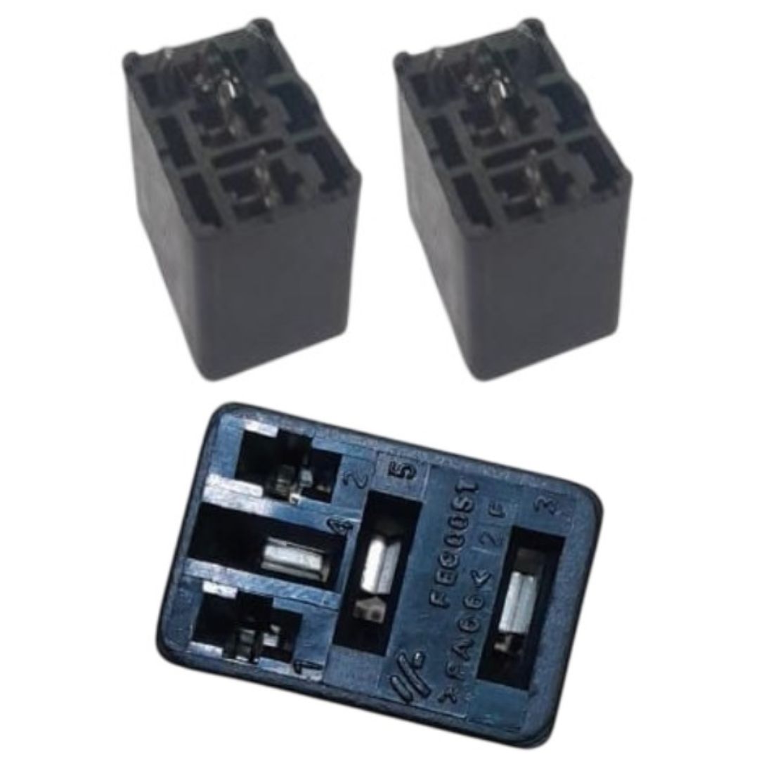 Soquete Para Relé 5 Pinos Encaixe V23074 - COMP-RELE-212174 - Comecx Labs