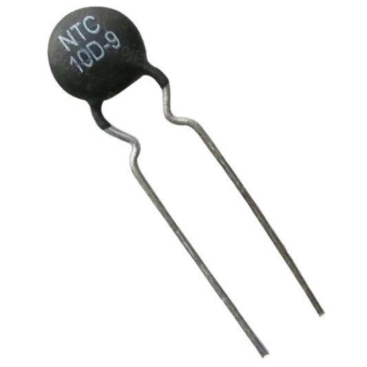 Termistor NTC SCK-08102 10R 2A 9mm Radial (10D-9) 10% - MAN-PROT-THERMAL-163988 - imagem 1 - Comecx Labs