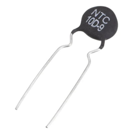 Termistor NTC 10D-9 10R 2A 9mm Radial (SCK-08102) 10% - MAN-PROT-THERMAL-156130 - Comecx Labs