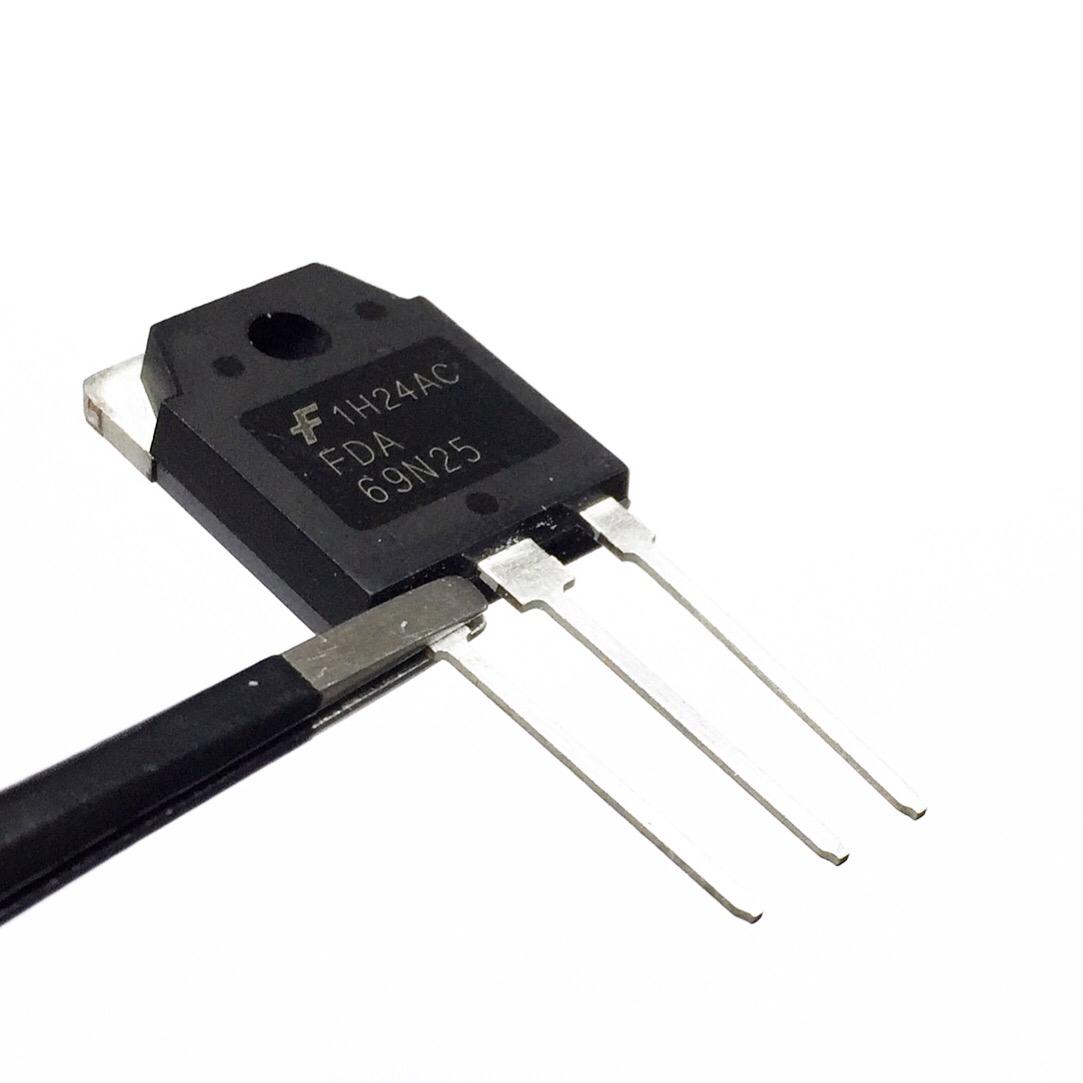 Transistor MOSFET FDA69N25 TO-3PN-3 PTH - SEMI-TECH-FDA69N25 - Comecx Labs