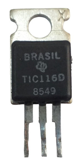 Transistor TIC116D TO-220-3 PTH - SEMI-TECH-TIC116D - Comecx Labs