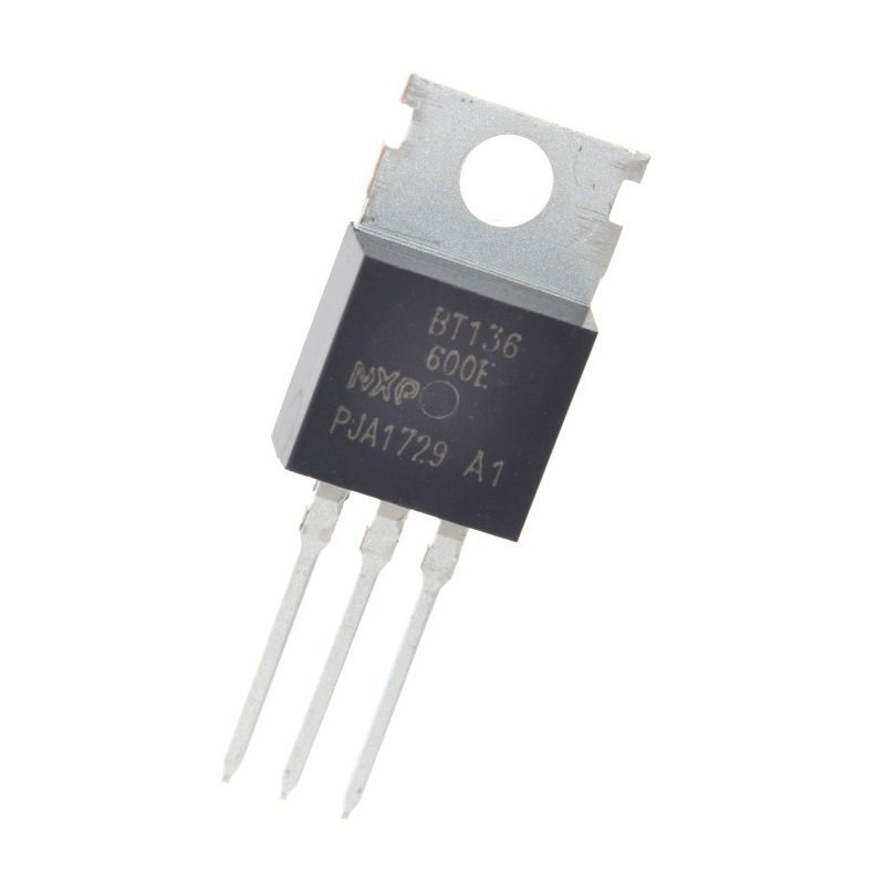 TRIAC BTA136-600E TO-220 PTH - SEMI-TECH-BTA136-600E - Comecx Labs