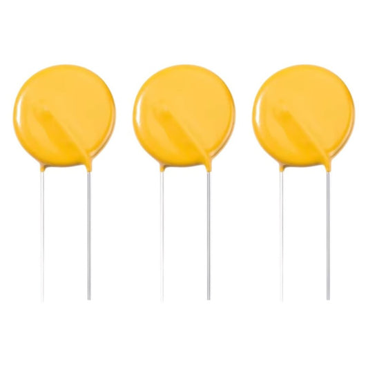 Varistor 50V Pastilha 7mm Amarelo (S07K50) - MAN-PROT-SURGE-244592 - imagem 1 - Comecx Labs