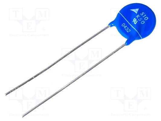 Varistor 10K 50V (S10K50) - Epcos - MAN-PROT-SURGE-76991 - Comecx Labs