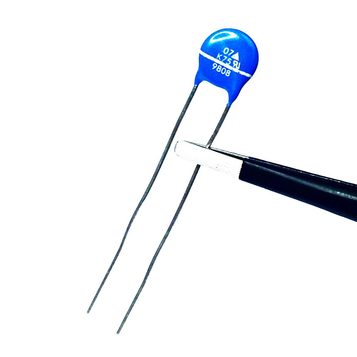 Varistor 7K 75V (S07K75) - Epcos - MAN-PROT-SURGE-15955 - Comecx Labs
